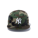 59FIFTY 6パッチ ニューヨーク・ヤンキース ウッドランドカモ - 12589230-700| NEW ERA ニューエラ公式オンラインストア