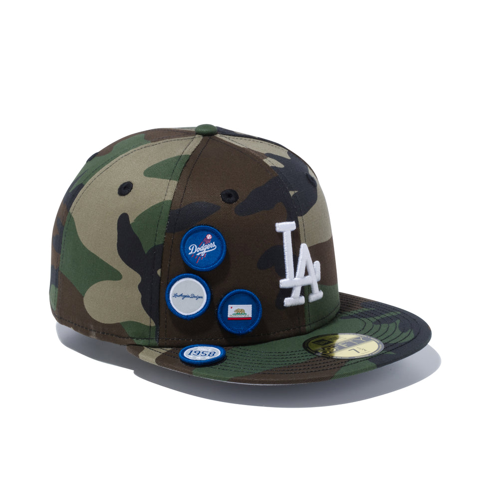 59FIFTY 6パッチ ロサンゼルス・ドジャース ウッドランドカモ - 12589231-700| NEW ERA ニューエラ公式オンラインストア