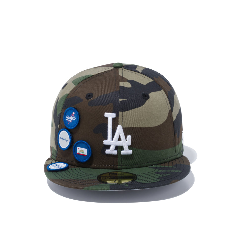 59FIFTY 6パッチ ロサンゼルス・ドジャース ウッドランドカモ - 12589231-700| NEW ERA ニューエラ公式オンラインストア