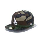59FIFTY 6パッチ ロサンゼルス・ドジャース ウッドランドカモ - 12589231-700| NEW ERA ニューエラ公式オンラインストア