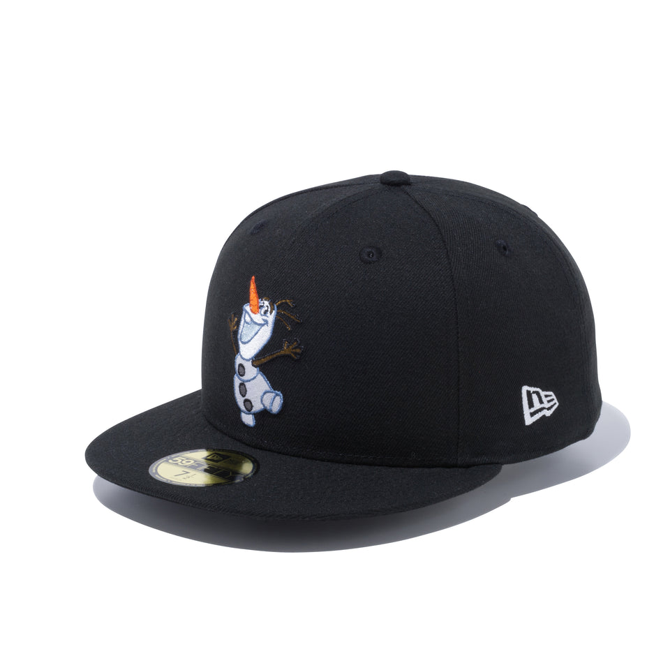 59FIFTY ディズニー ウインター オラフ ブラック