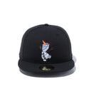 59FIFTY ディズニー ウインター オラフ ブラック