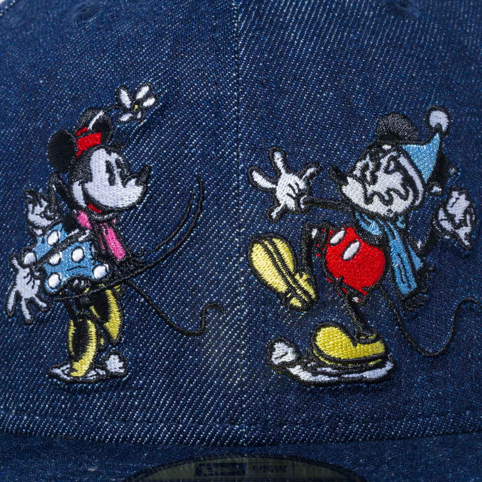 59FIFTY ディズニー ウインター ミッキーマウス&ミニーマウス インディゴデニム