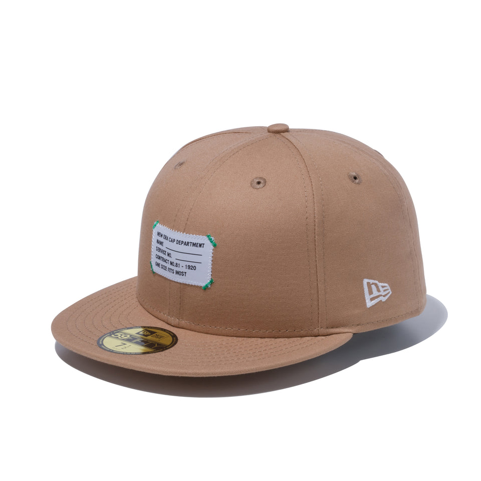 59FIFTY バータック ウーブンラベル カーキ