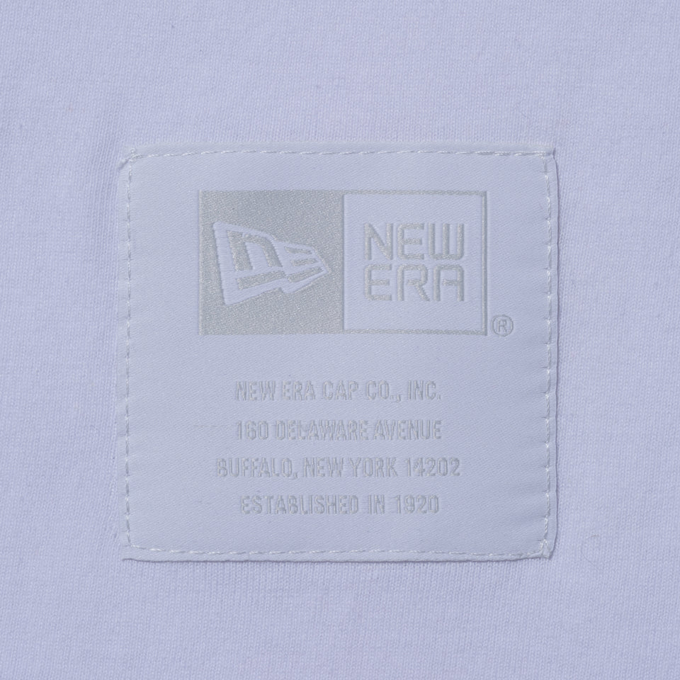 半袖 コットン Tシャツ NEW ERA BLACK LABEL ホワイト リラックスフィット