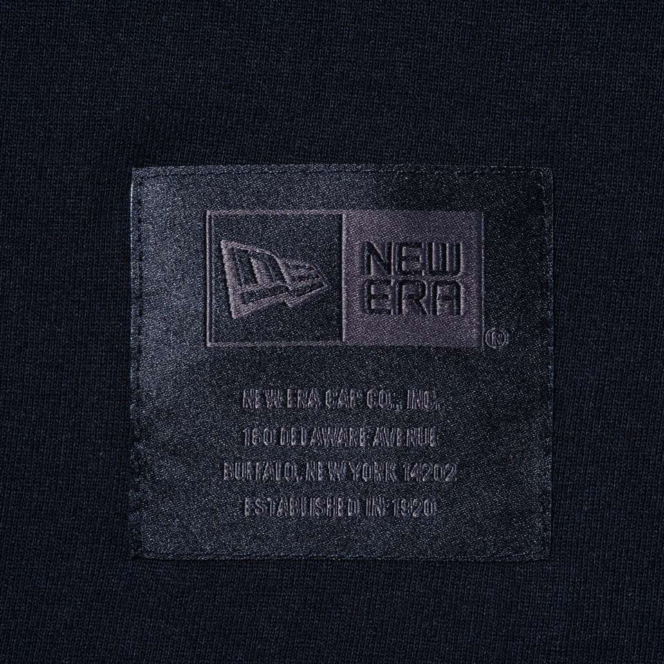 半袖 コットン Tシャツ NEW ERA BLACK LABEL ブラック リラックスフィット