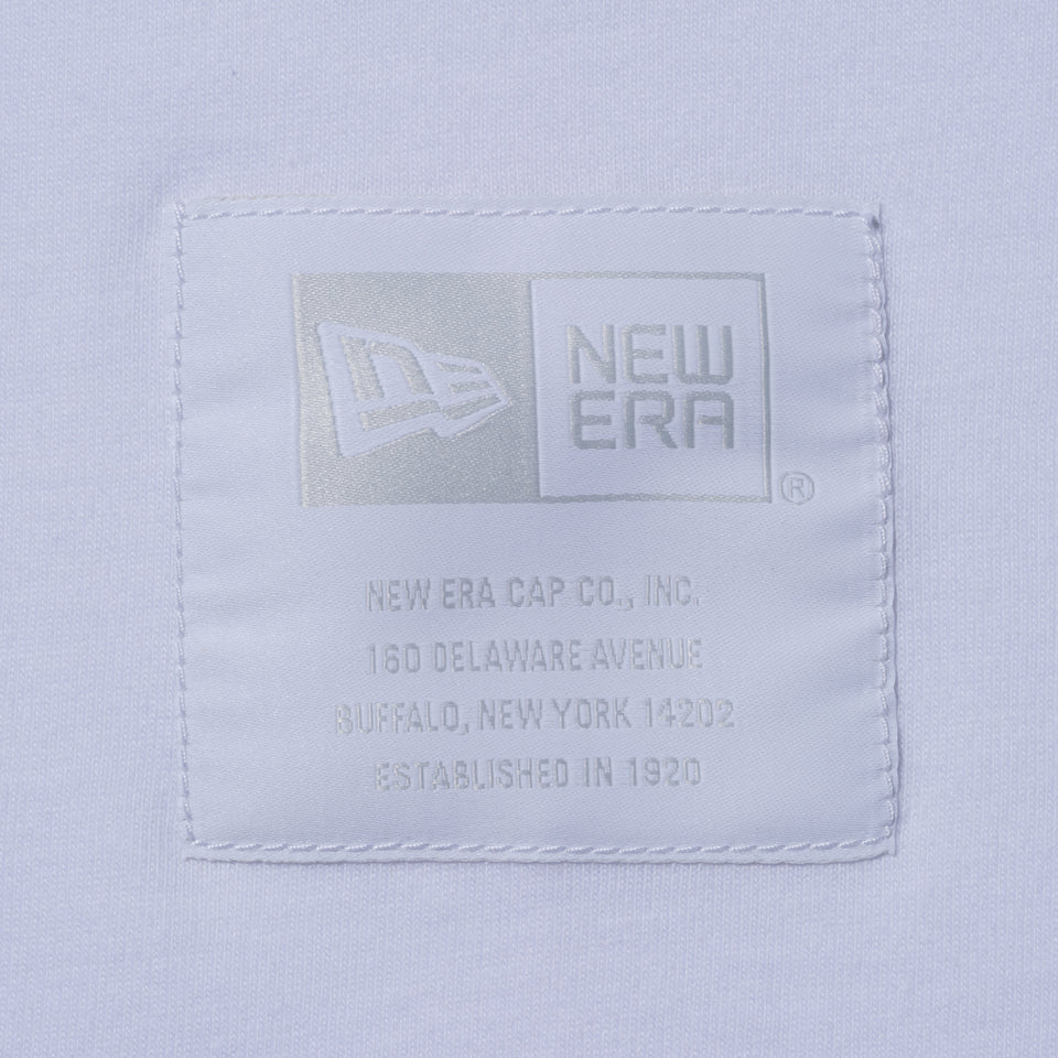 オーバーサイズド 半袖 コットン Tシャツ NEW ERA BLACK LABEL ホワイト