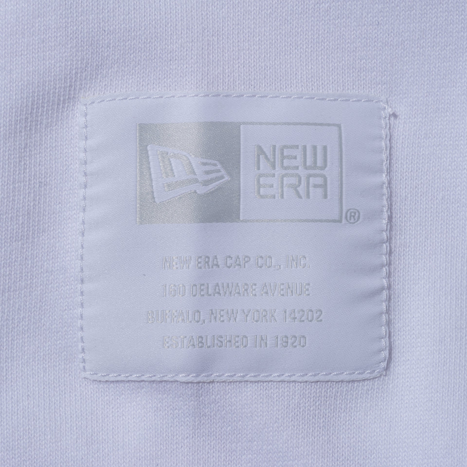 長袖 ラグビーシャツ NEW ERA BLACK LABEL ヘビーウェイト ホワイト