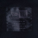 長袖 ラグビーシャツ NEW ERA BLACK LABEL ヘビーウェイト ブラック