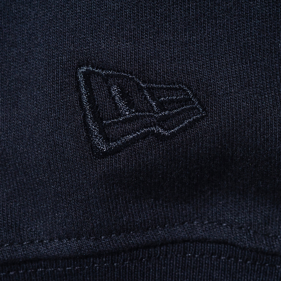 オーバーサイズド 長袖 コットン Tシャツ NEW ERA BLACK LABEL ブラック