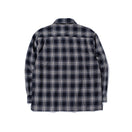 長袖 フランネル チェックシャツ NEW ERA BLACK LABEL ブラック