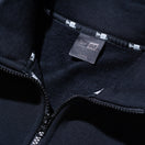 裏起毛 ハーフジップ スウェット NEW ERA BLACK LABEL ヘビーウェイト ブラック