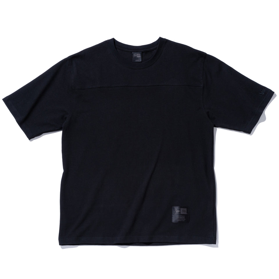半袖 コットン Tシャツ NEW ERA BLACK LABEL ヘビーウェイト ブラック ハーフスリーブ