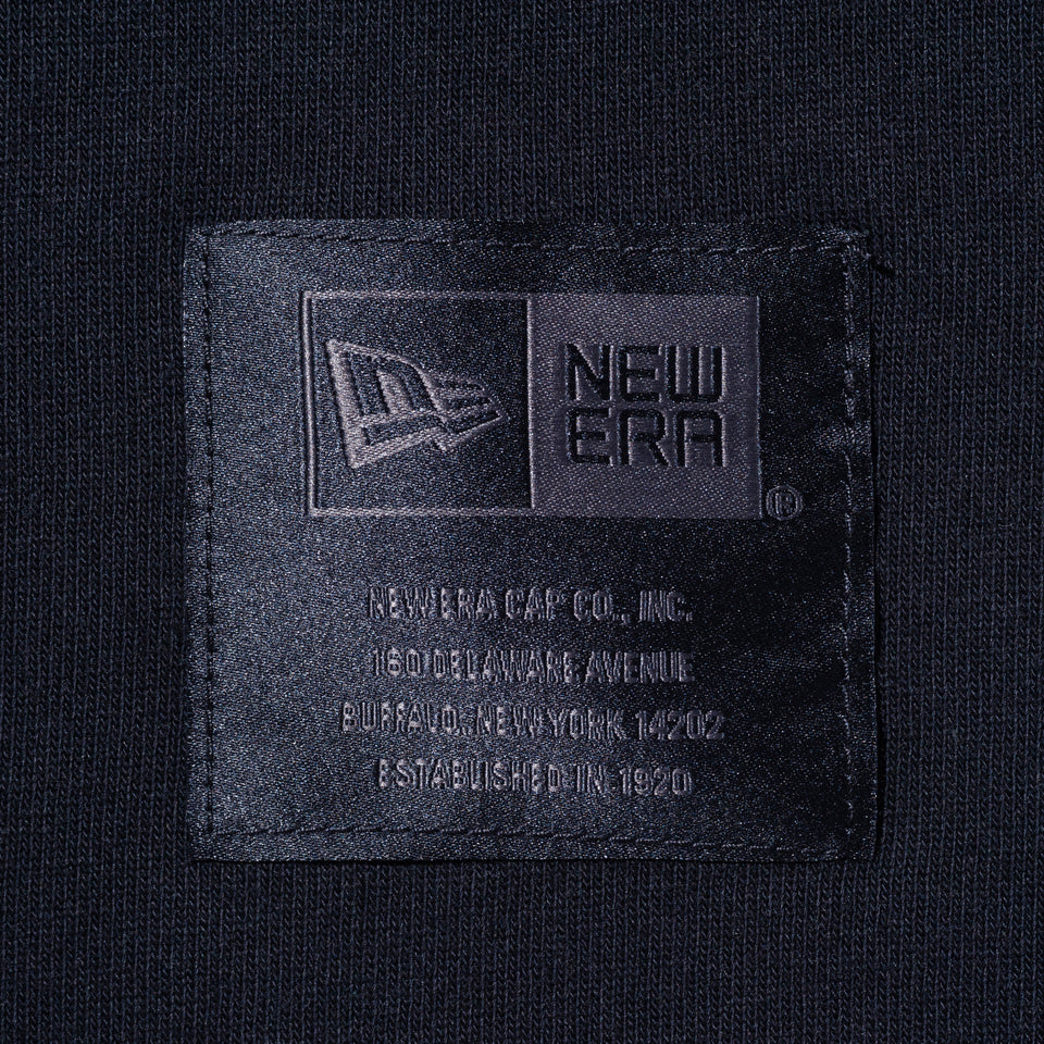 半袖 コットン Tシャツ NEW ERA BLACK LABEL ヘビーウェイト ブラック ハーフスリーブ