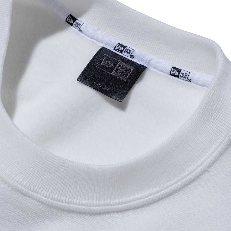 クルーネック スウェット NEW ERA BLACK LABEL ヘビーウェイト オフホワイト