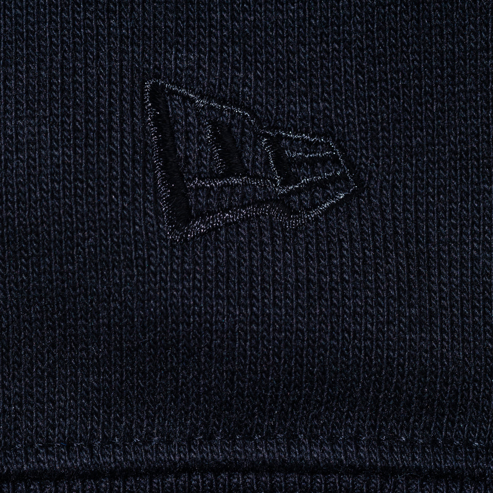 クルーネック スウェット NEW ERA BLACK LABEL ヘビーウェイト ブラック