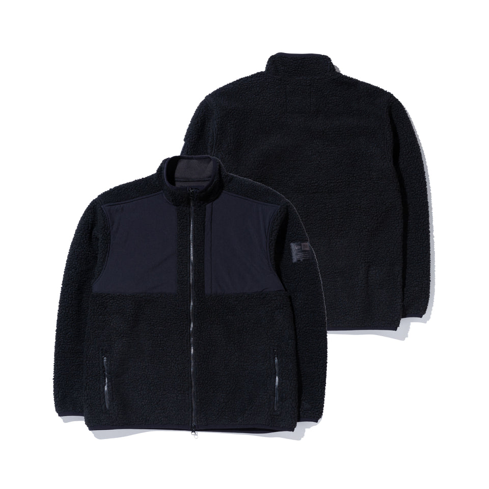 ボアフリース ジャケット NEW ERA BLACK LABEL ブラック