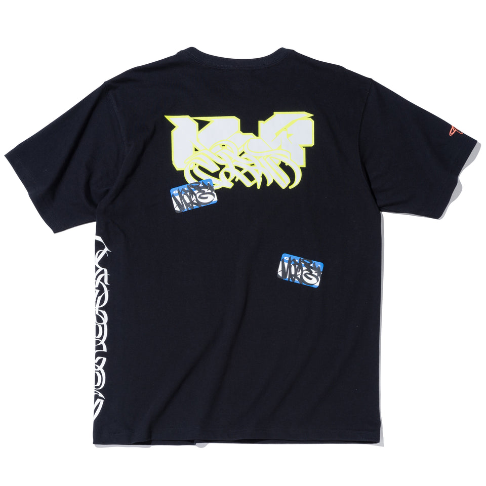半袖 コットン Tシャツ GUCCIMAZE マルチプリント リラックスフィット