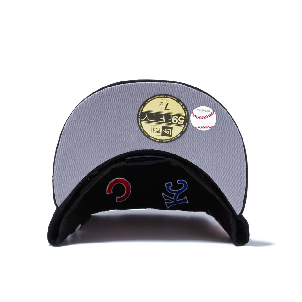 【ストア限定】 59FIFTY MLB ALL LOGOS ブラック【100th Monthly Limited】