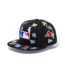 【ストア限定】 59FIFTY MLB ALL LOGOS ブラック【100th Monthly Limited】