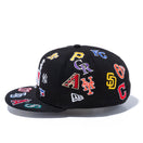 【ストア限定】 59FIFTY MLB ALL LOGOS ブラック【100th Monthly Limited】