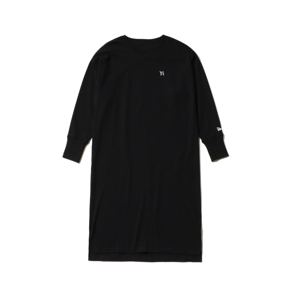長袖 コットン ワンピース Fall & Winter 2020 Y's ブラック × ホワイト