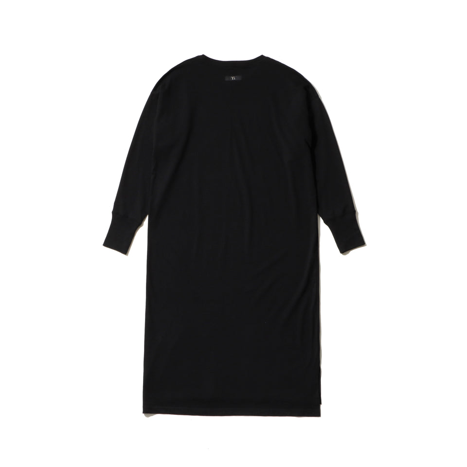 長袖 コットン ワンピース Fall & Winter 2020 Y's ブラック × ホワイト