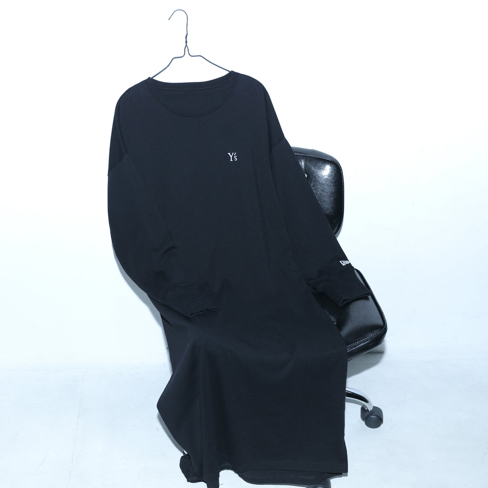 長袖 コットン ワンピース Fall & Winter 2020 Y's ブラック × ホワイト