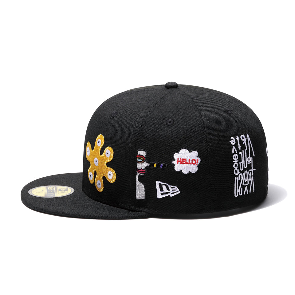 59FIFTY baanai × NEW ERA マルチ アート ブラック - 12593582-700| NEW ERA ニューエラ公式オンラインストア