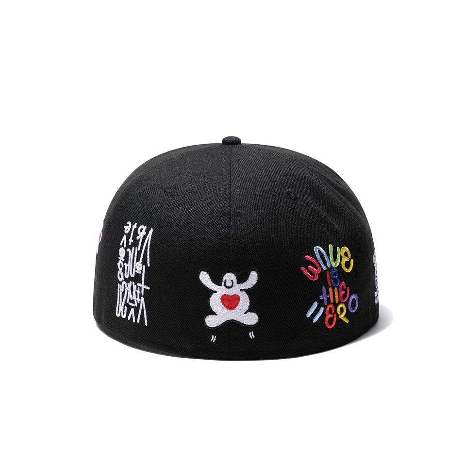 59FIFTY baanai × NEW ERA マルチ アート ブラック - 12593582-700| NEW ERA ニューエラ公式オンラインストア