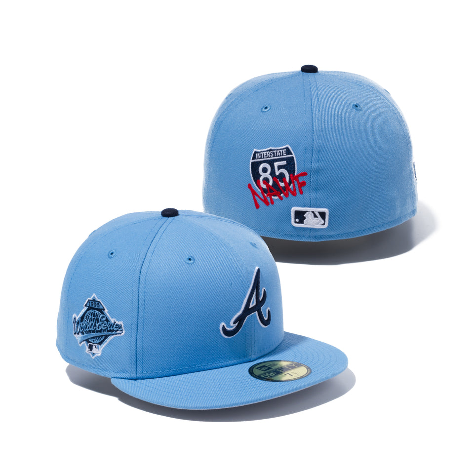 59FIFTY Offset アトランタ・ブレーブス アートワーク スカイブルー