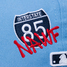59FIFTY Offset アトランタ・ブレーブス アートワーク スカイブルー
