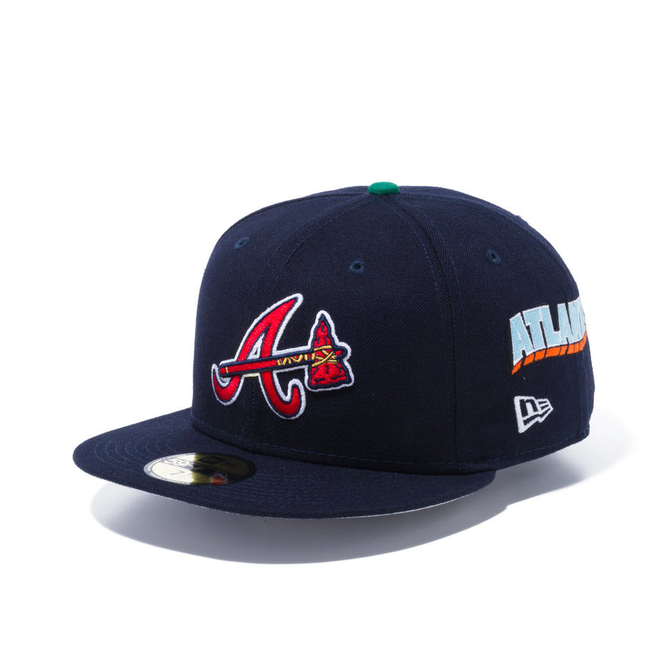 59FIFTY Offset アトランタ・ブレーブス アートワーク ネイビー