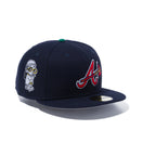 59FIFTY Offset アトランタ・ブレーブス アートワーク ネイビー