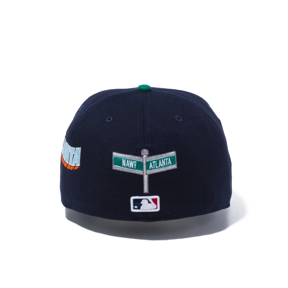 59FIFTY Offset アトランタ・ブレーブス アートワーク ネイビー