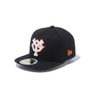 Kid's 59FIFTY 読売ジャイアンツ ブラック × スノーホワイト/ラストオレンジ