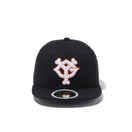 Kid's 59FIFTY 読売ジャイアンツ ブラック × スノーホワイト/ラストオレンジ
