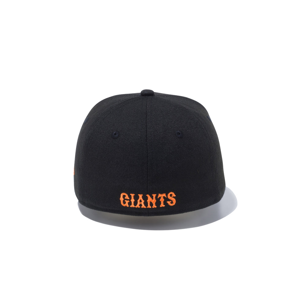 Kid's 59FIFTY 読売ジャイアンツ ブラック × スノーホワイト/ラストオレンジ