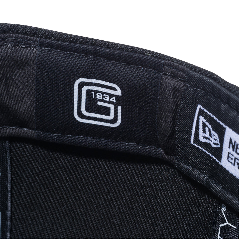 Kid's 59FIFTY 読売ジャイアンツ ブラック × スノーホワイト/ラストオレンジ