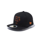 Kid's 59FIFTY 読売ジャイアンツ ブラック × ブラック/ラストオレンジ
