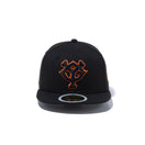 Kid's 59FIFTY 読売ジャイアンツ ブラック × ブラック/ラストオレンジ