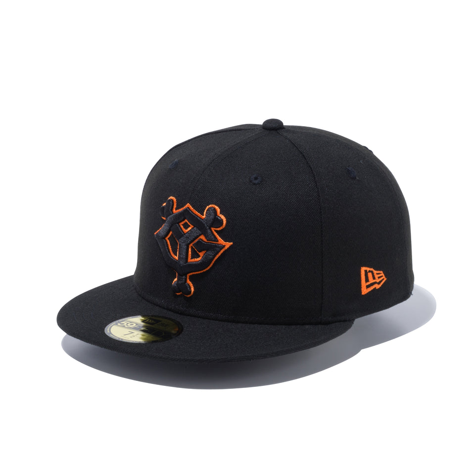 59FIFTY 読売ジャイアンツ ブラック × ブラック / ラストオレンジ