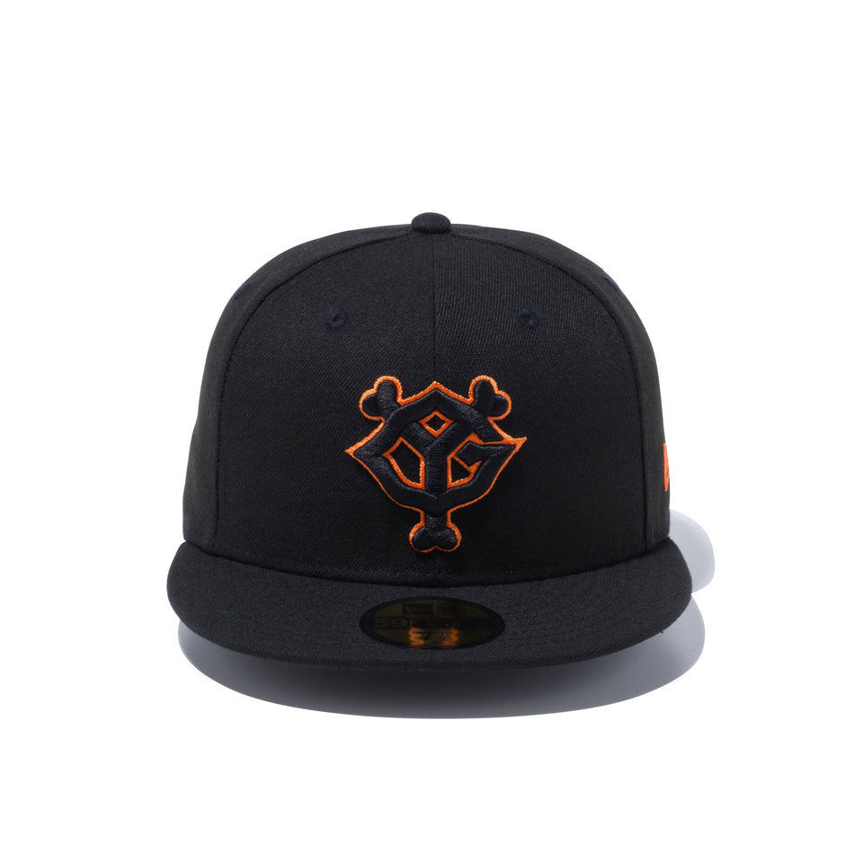 59FIFTY 読売ジャイアンツ ブラック × ブラック / ラストオレンジ