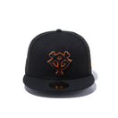 59FIFTY 読売ジャイアンツ ブラック × ブラック / ラストオレンジ
