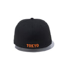 59FIFTY 読売ジャイアンツ ブラック × ブラック / ラストオレンジ