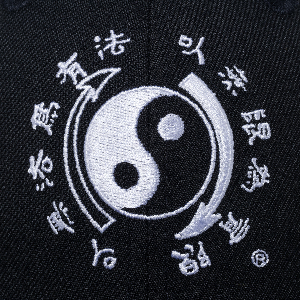 LP 9FIFTY Bruce Lee ブルース・リー 太極 截拳道 ブラック × スノーホワイト