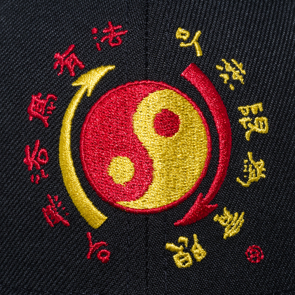 LP 9FIFTY Bruce Lee ブルース・リー 太極 截拳道 ブラック × マルチカラー