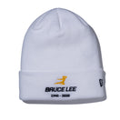 ベーシック カフニット Bruce Lee ブルース・リー キック ホワイト × ブラック