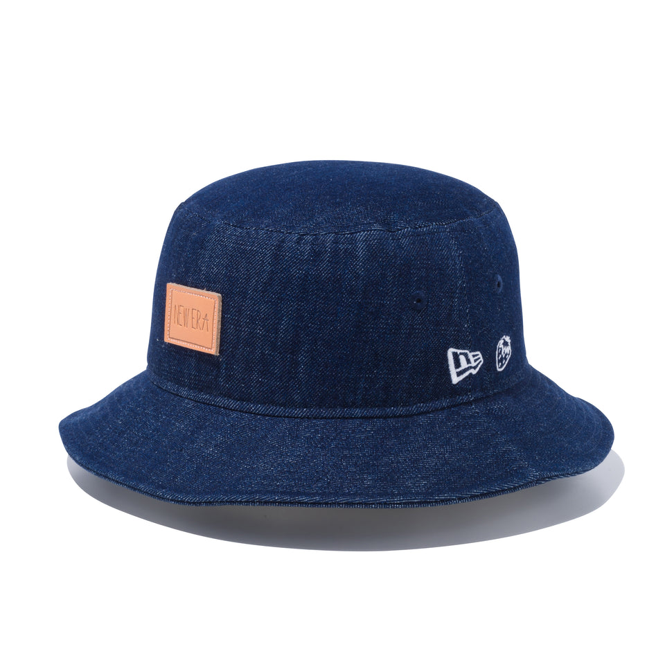 バケット01 AI TAKAHASHI 高橋愛 NEW ERA レザーパッチ インディゴデニム