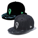 9FIFTY ニューヨーク・ヤンキース スプラッシュペイント グローインザダーク ブラックデニム